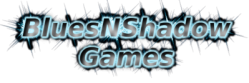 BluesNShadow Logo, Design by BluesNShadow Games.